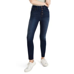 Madewell 10" High Waist Skinny Jeans - Buttonfly